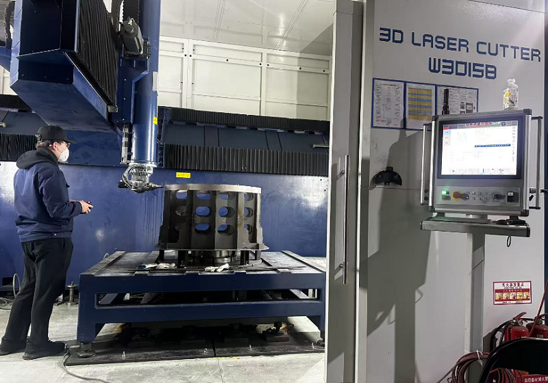 五轴激光切割设备